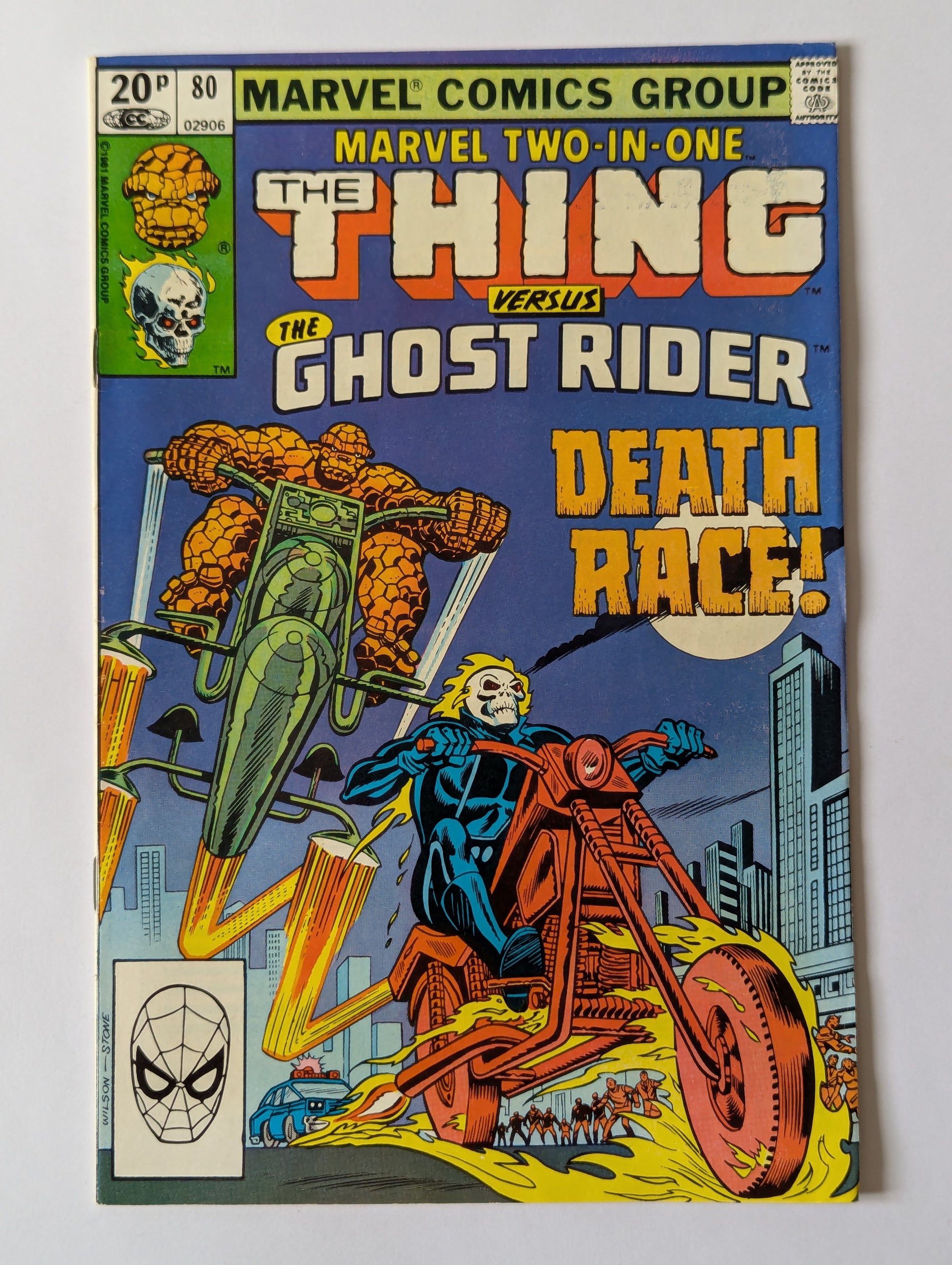 Marvel Two In One #80 Marvel Comic Book