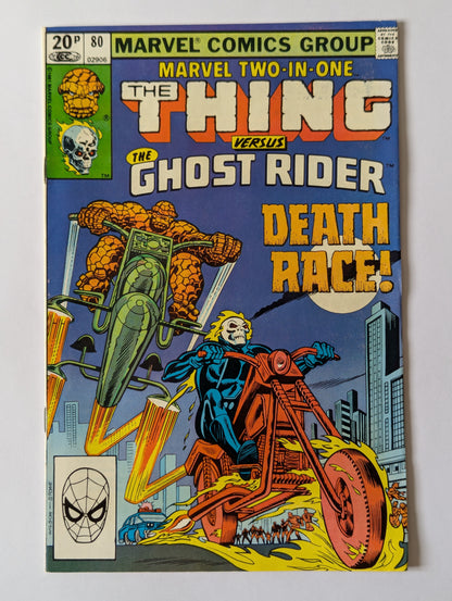 Marvel Two In One #80 Marvel Comic Book
