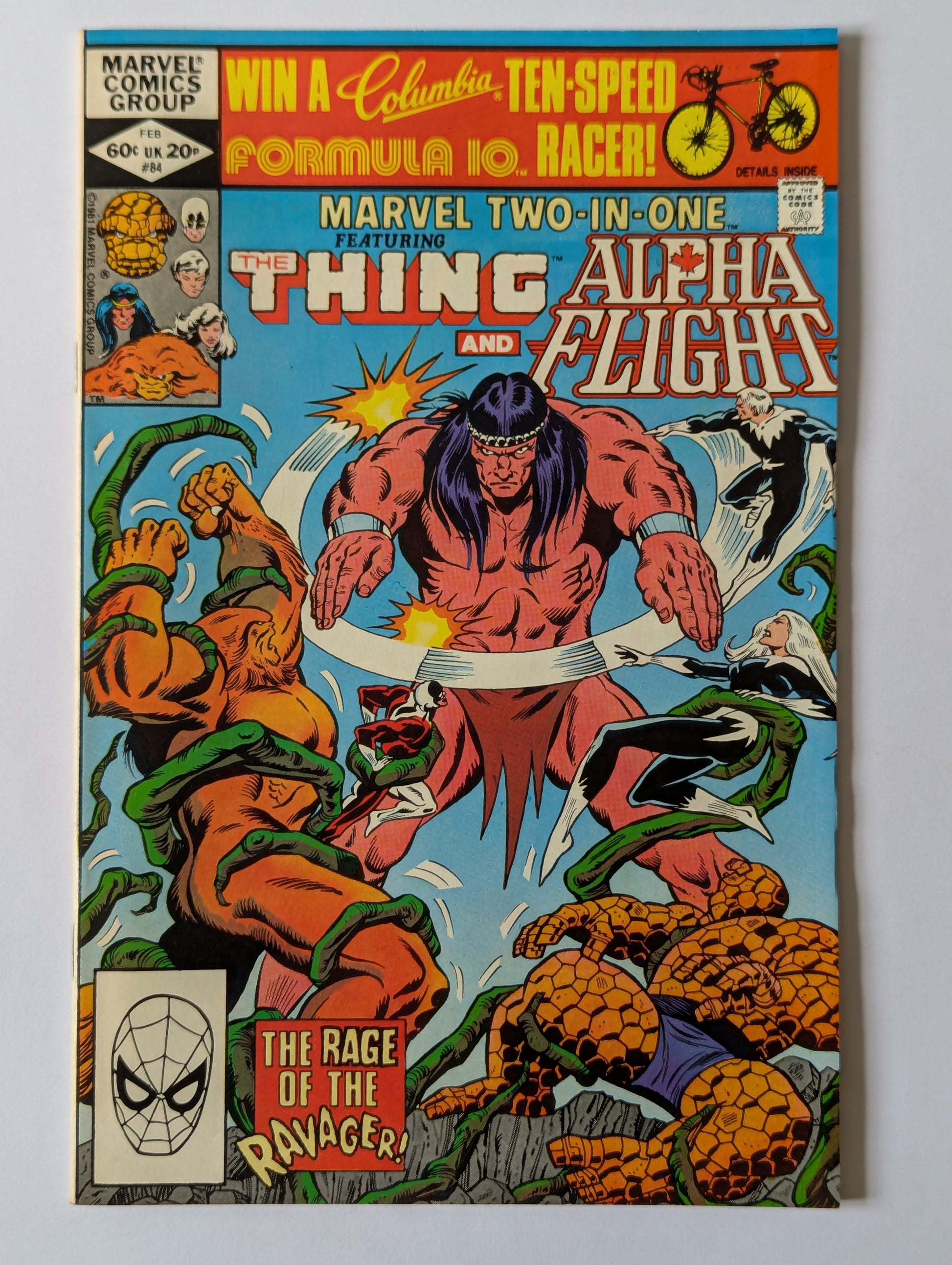 Marvel Two In One #84 Marvel Comic Book