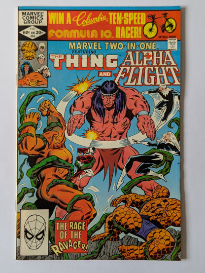 Marvel Two In One #84 Marvel Comic Book
