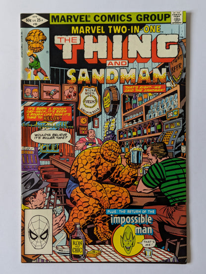 Marvel Two In One #86 Marvel Comic Book
