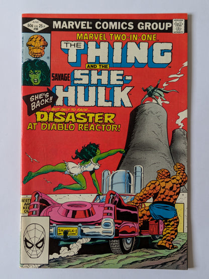 Marvel Two In One #88 Marvel Comic Book