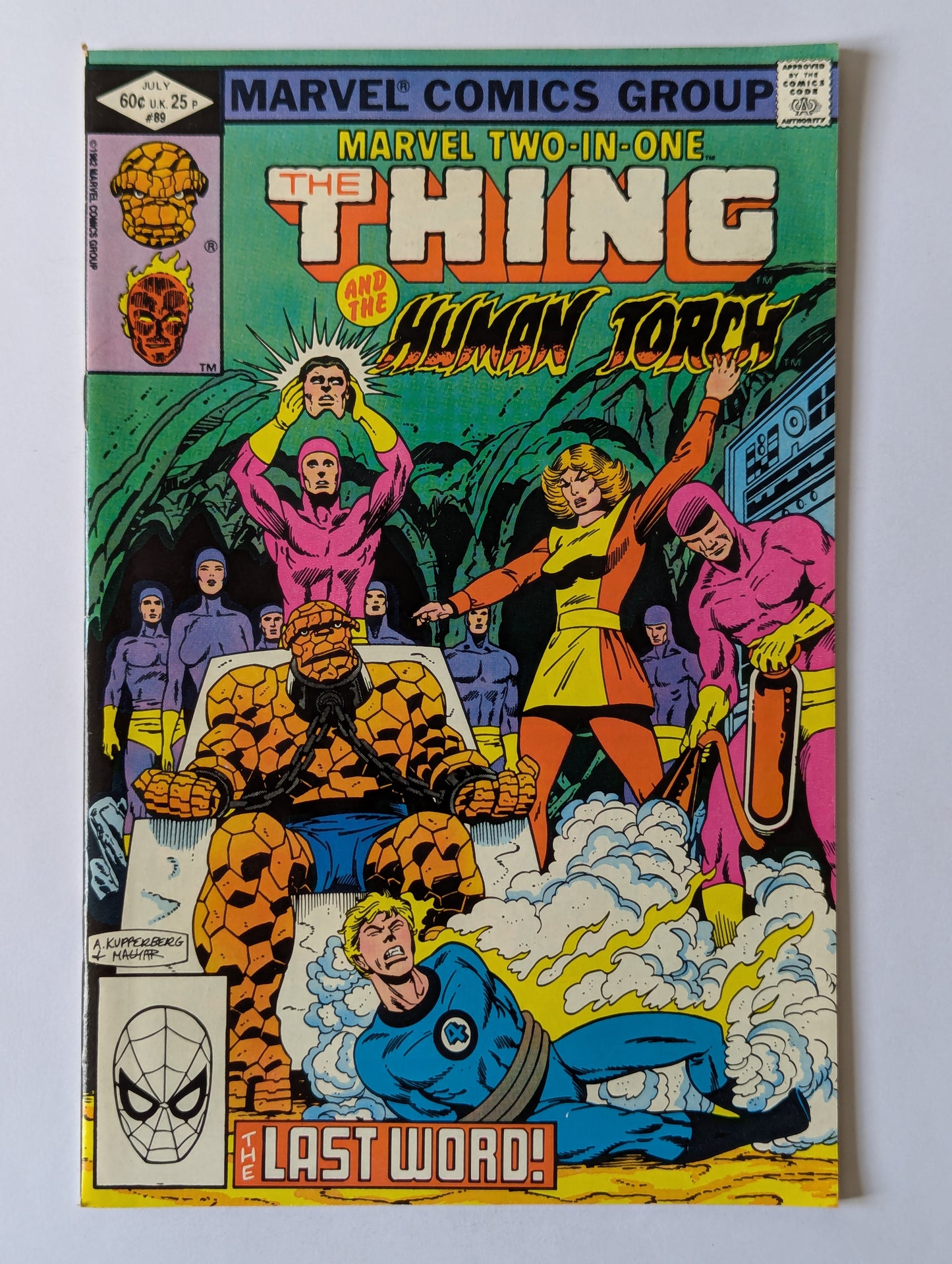Marvel Two In One #89 Marvel Comic Book