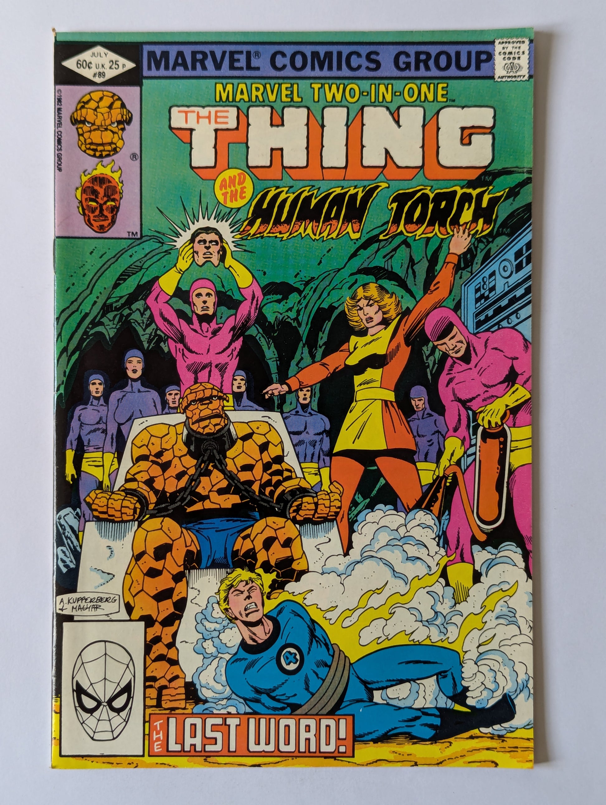Marvel Two In One #89 Marvel Comic Book