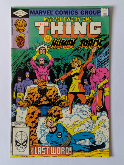 Marvel Two In One #89 Marvel Comic Book