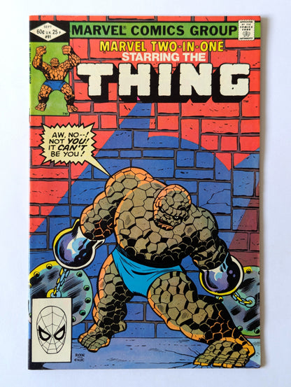 Marvel Two In One #91 Marvel Comic Book