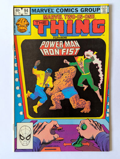 Marvel Two In One #94 Marvel Comic Book