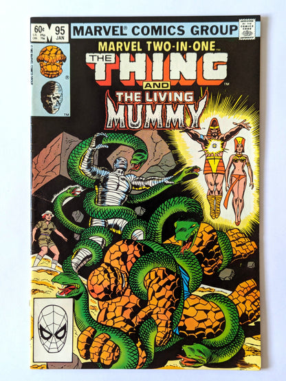 Marvel Two In One #95 Marvel Comic Book