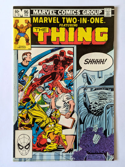 Marvel Two In One #96 Marvel Comic Book