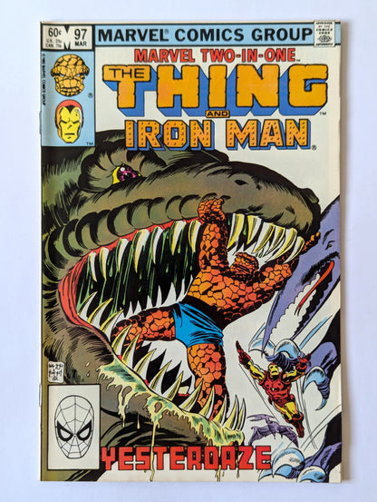 Marvel Two In One #97 Marvel Comic Book