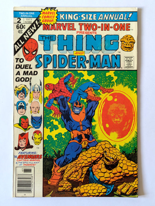 Marvel Two In One Annual #2 Marvel Comic Book