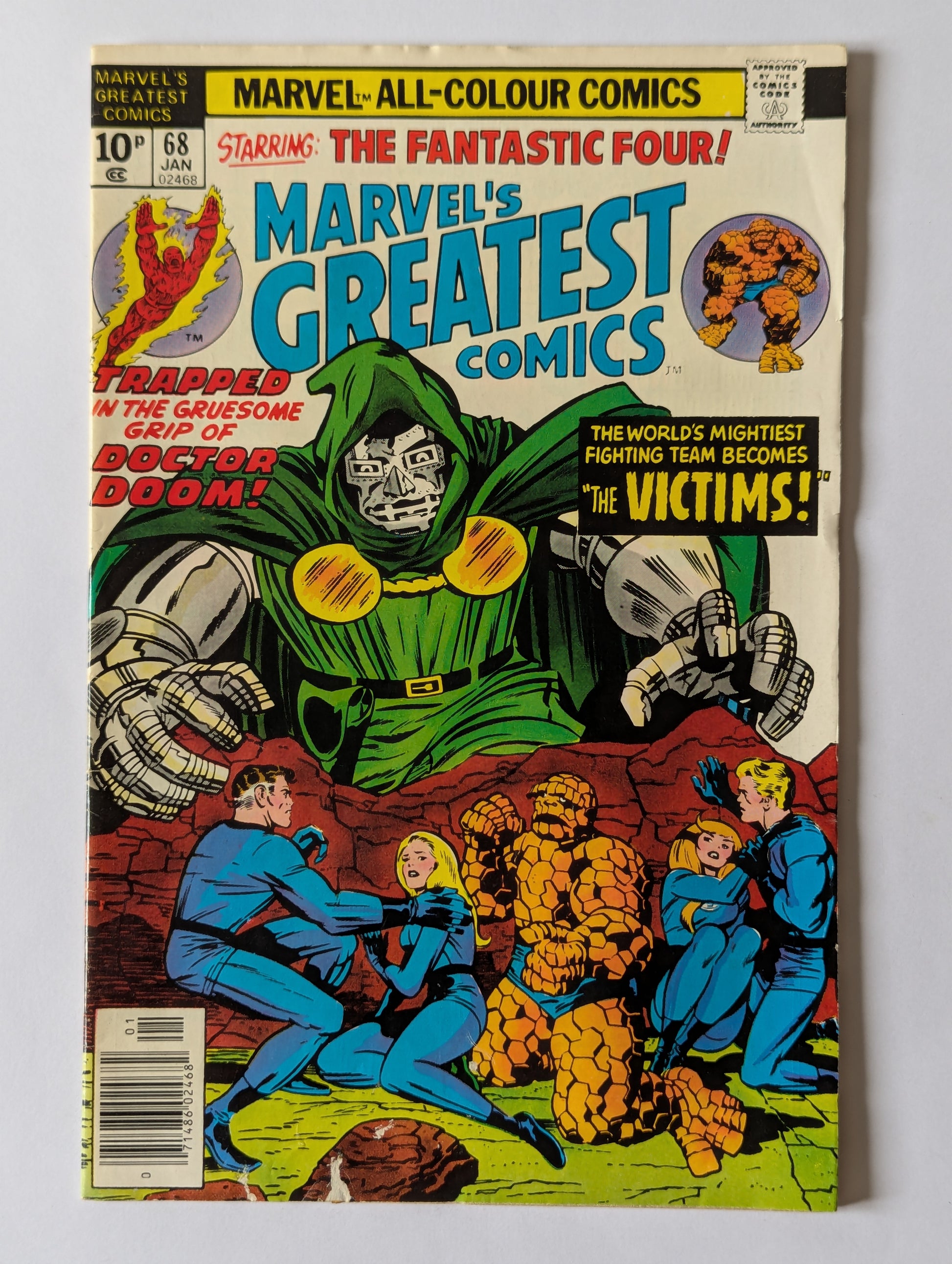 Marvels Greatest Comics #68 Marvel Comic Book