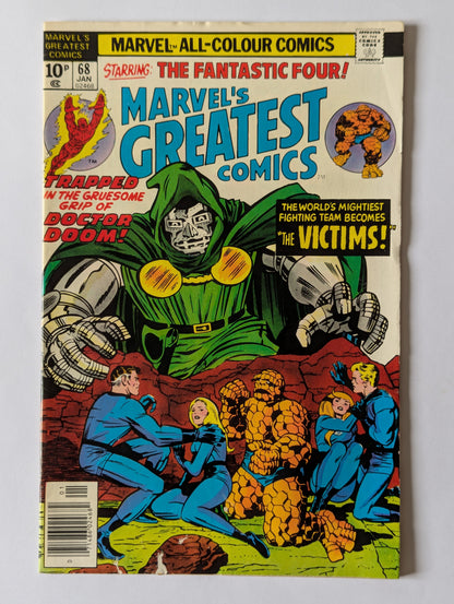 Marvels Greatest Comics #68 Marvel Comic Book