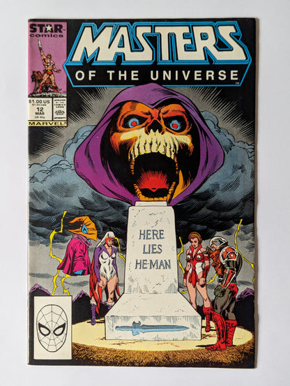 Masters of the Universe #12 Marvel Comic Book