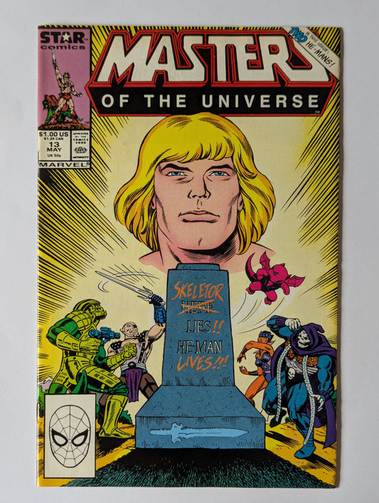 Masters of the Universe #13 Marvel Comic Book