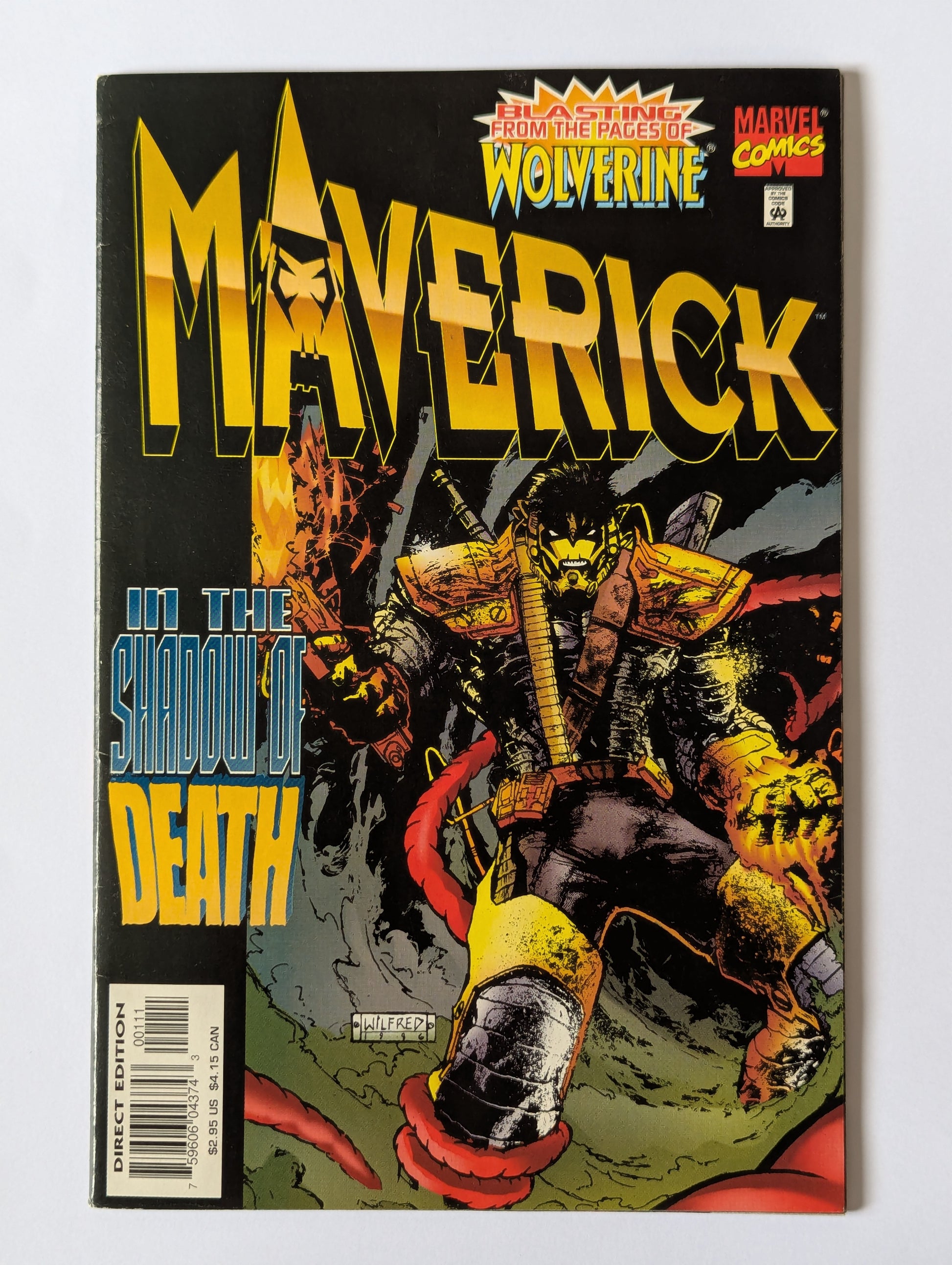 Maverick: In the Shadow of Death #1 Marvel Comic Book