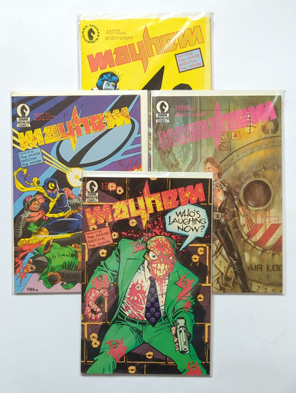 Mayhem #1-4 Complete Limited Series Dark Horse Comic Book Set