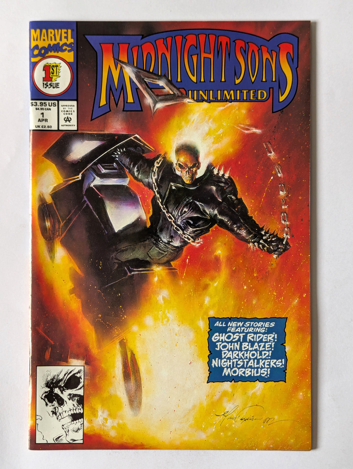 Midnight Sons Unlimited #1 Marvel Comic Book