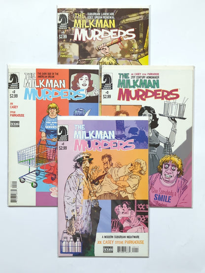 The Milkman Murders #1-4 Complete Limited Series Dark Horse Comic Book Set