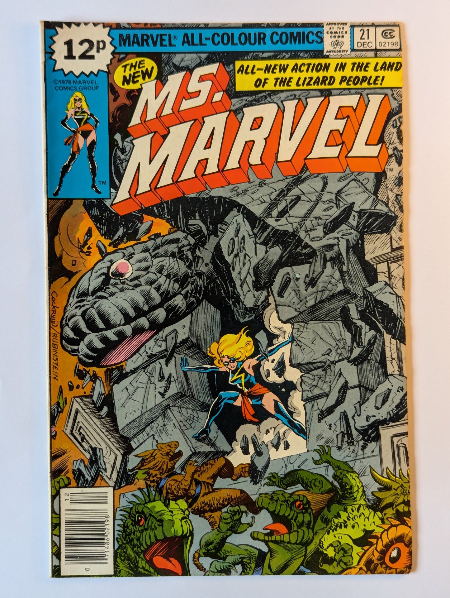 Ms. Marvel #21 Marvel Comic Book