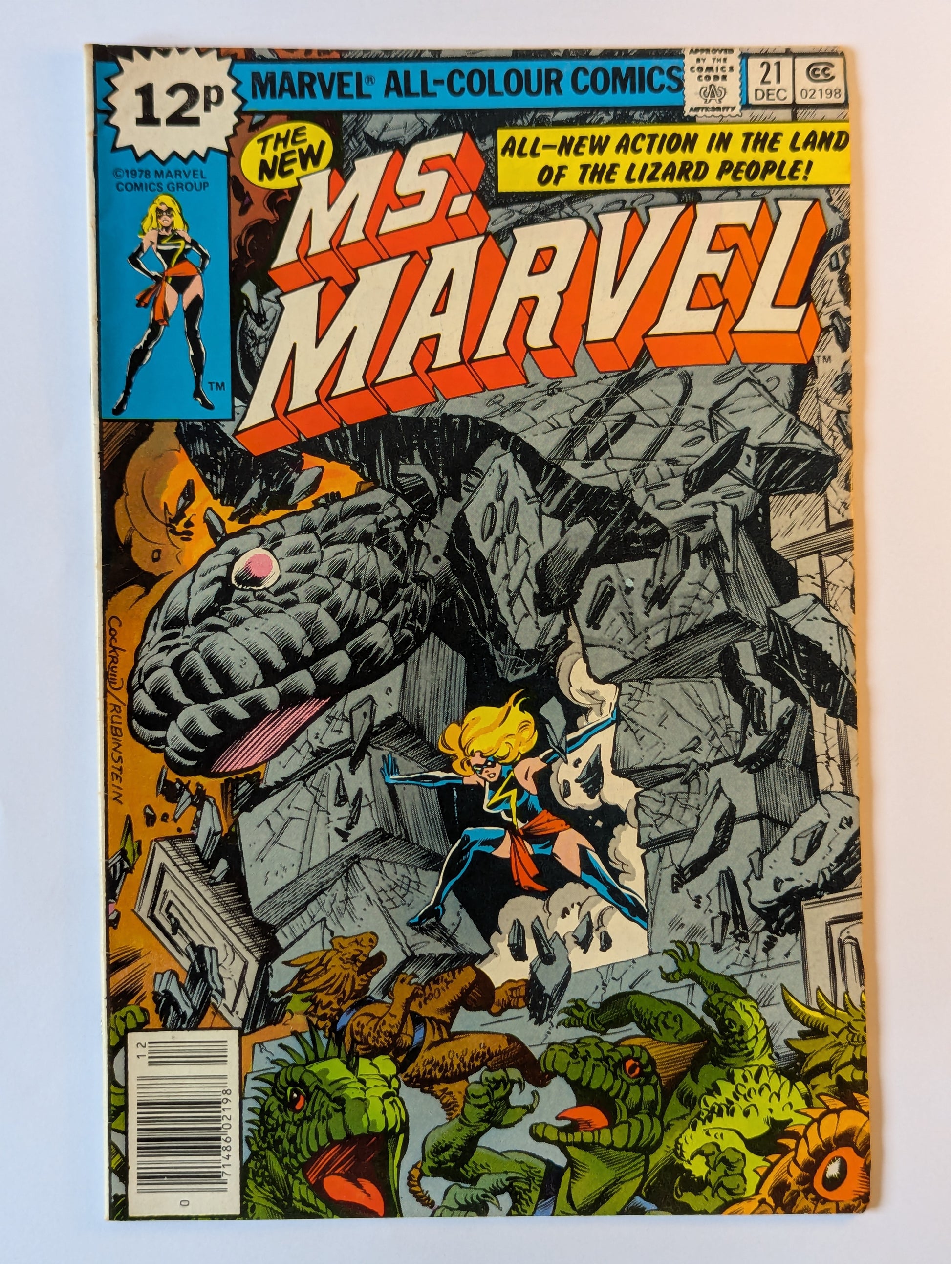 Ms. Marvel #21 Marvel Comic Book