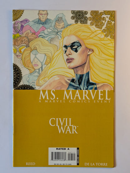 Ms. Marvel #7 Marvel Comic Book