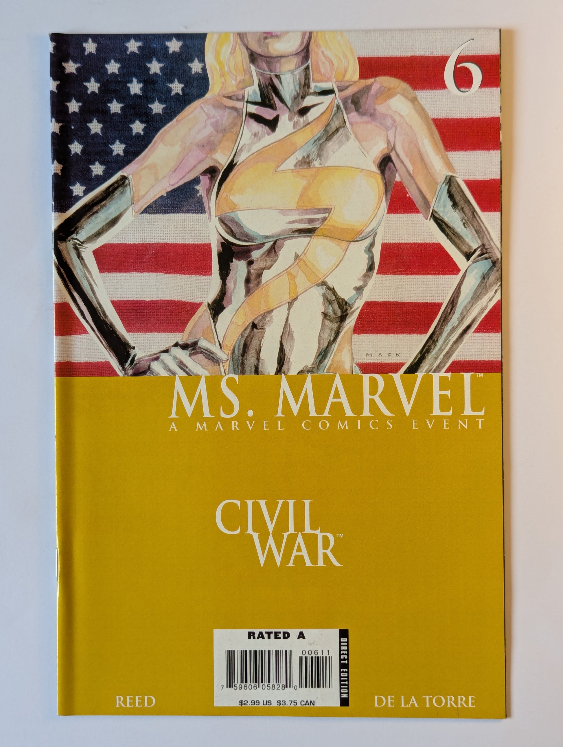Ms. Marvel #6 Marvel Comic Book