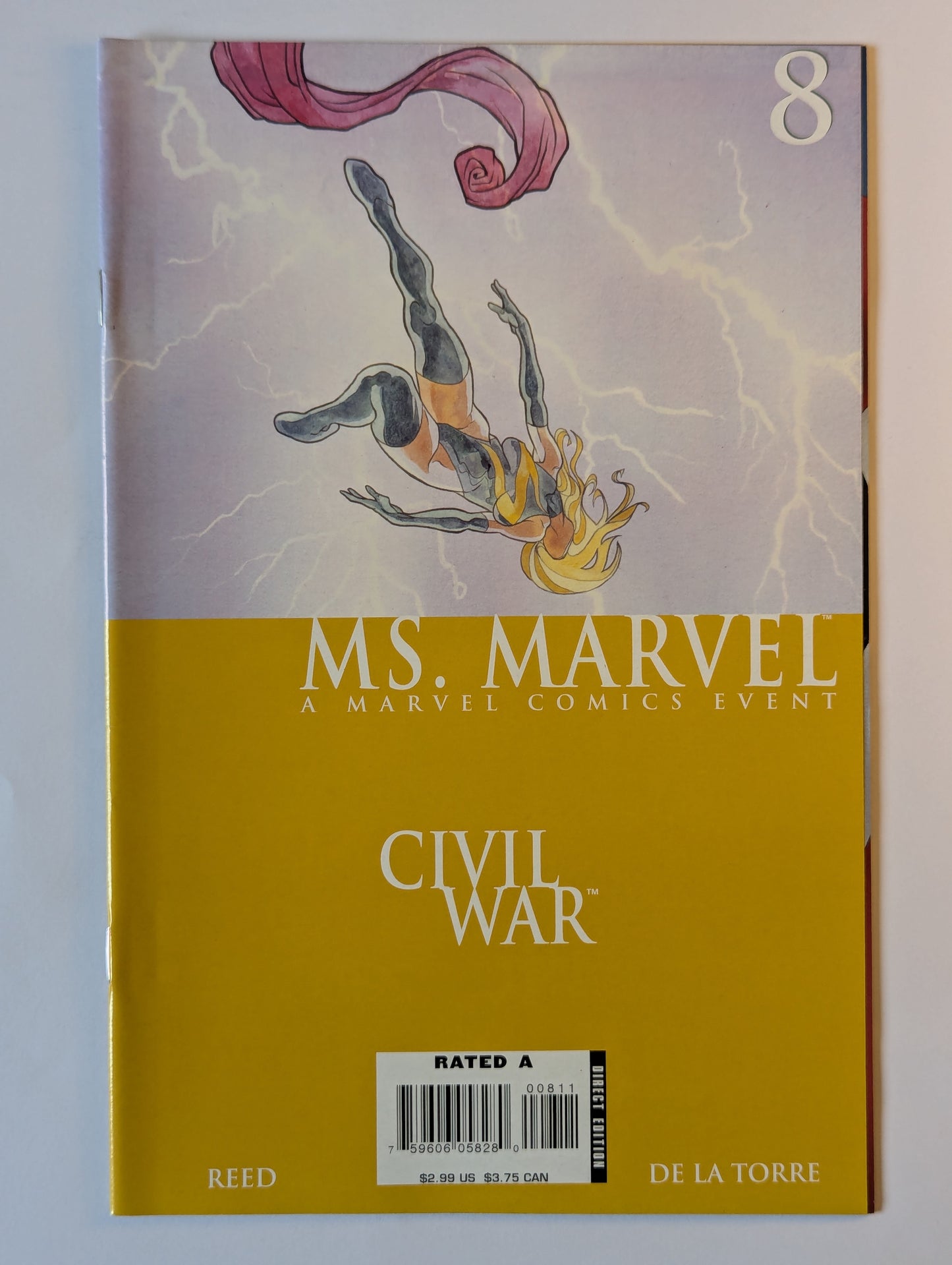 Ms. Marvel #8 Marvel Comic Book