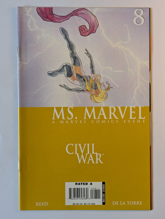 Ms. Marvel #8 Marvel Comic Book