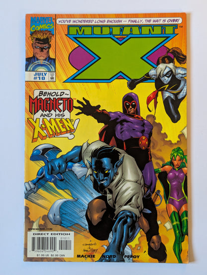 Mutant X #10 Marvel Comic Book