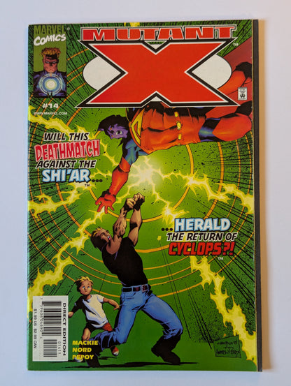 Mutant X #14 Marvel Comic Book