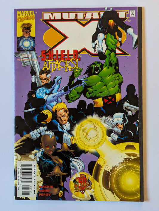 Mutant X #15 Marvel Comic Book