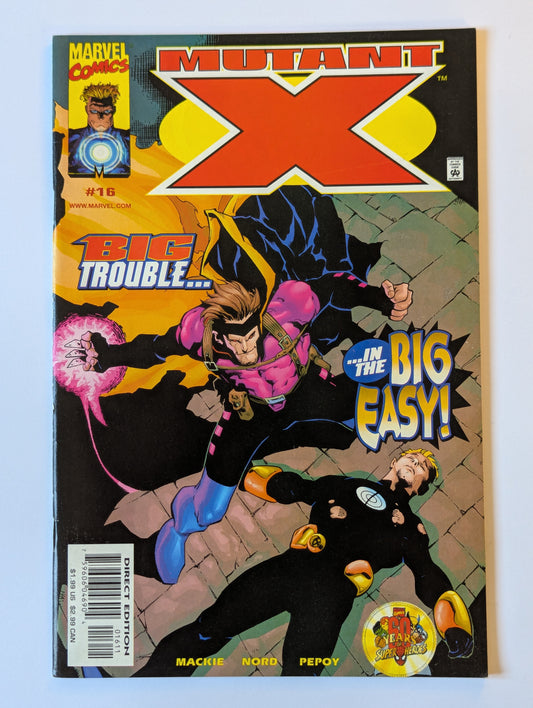 Mutant X #16 Marvel Comic Book