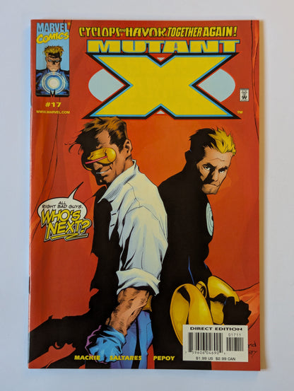 Mutant X #17 Marvel Comic Book