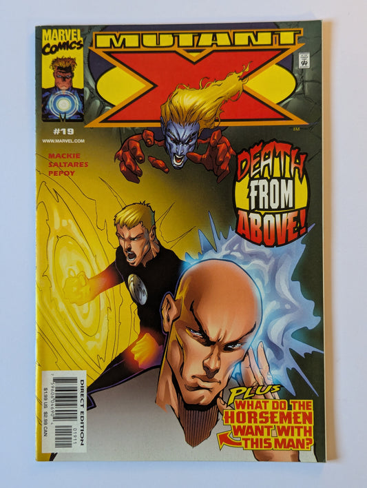 Mutant X #19 Marvel Comic Book