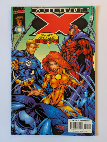 Mutant X #21 Marvel Comic Book