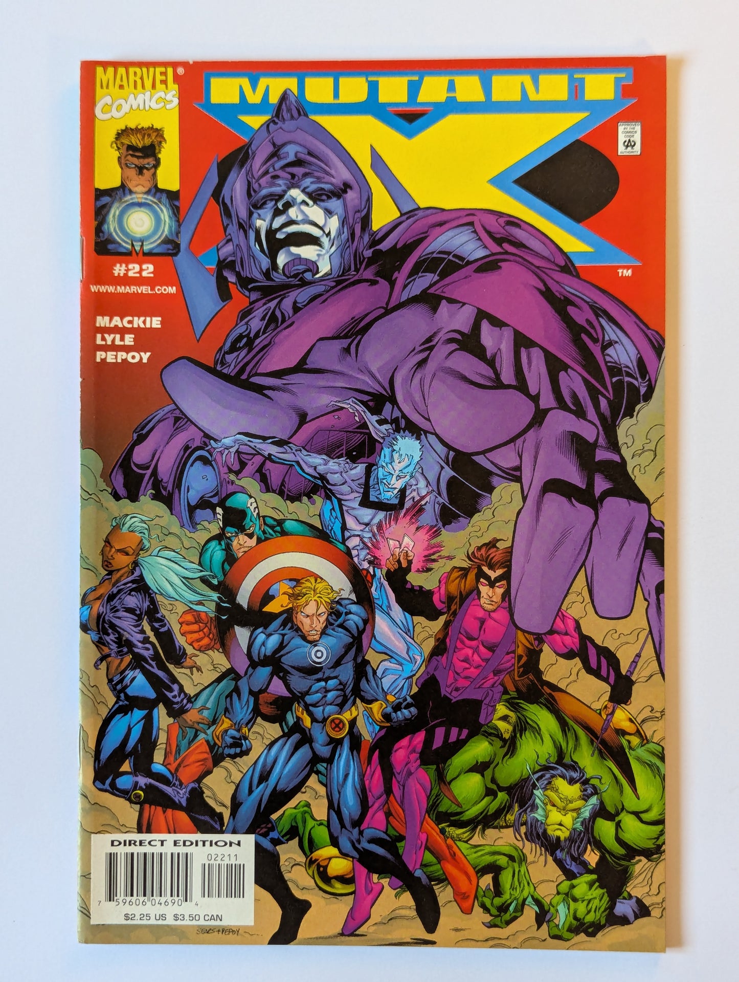 Mutant X #22 Marvel Comic Book