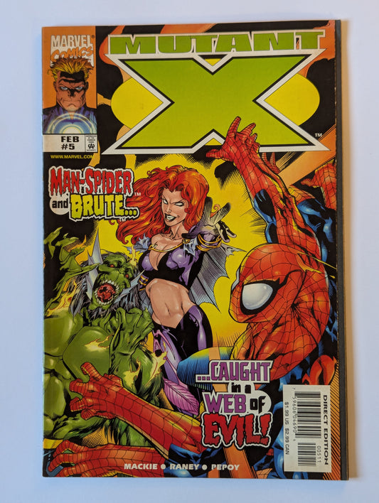 Mutant X #5 Marvel Comic Book