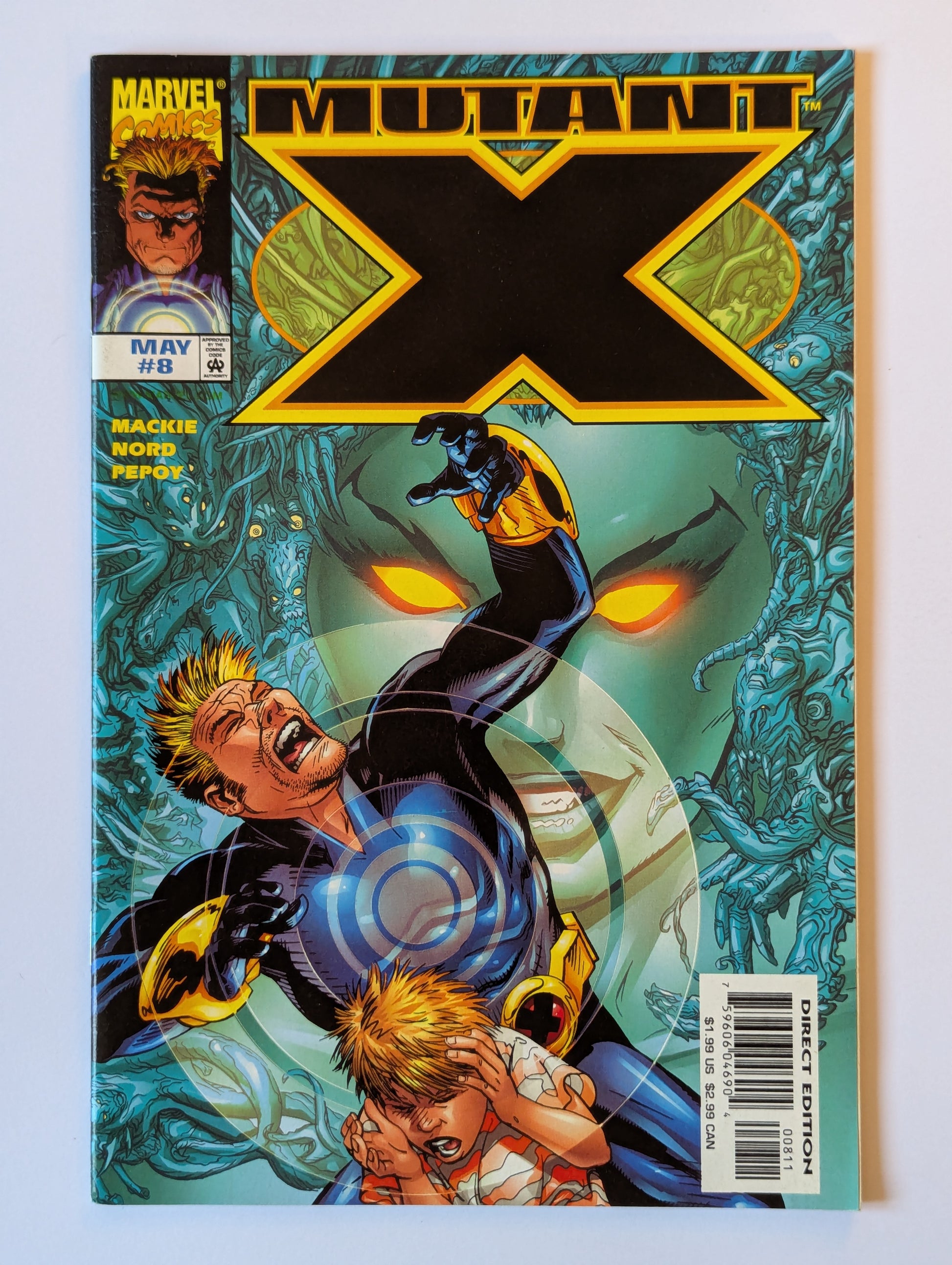 Mutant X #8 Marvel Comic Book