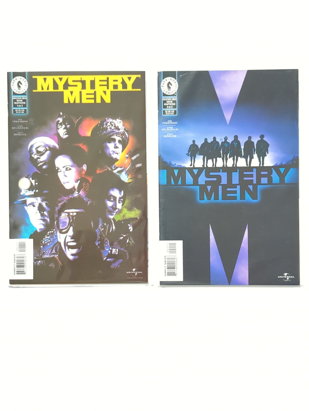 Mystery Men Movie Adaptation #1-2 Complete Limited Series Dark Horse Comic Book Set