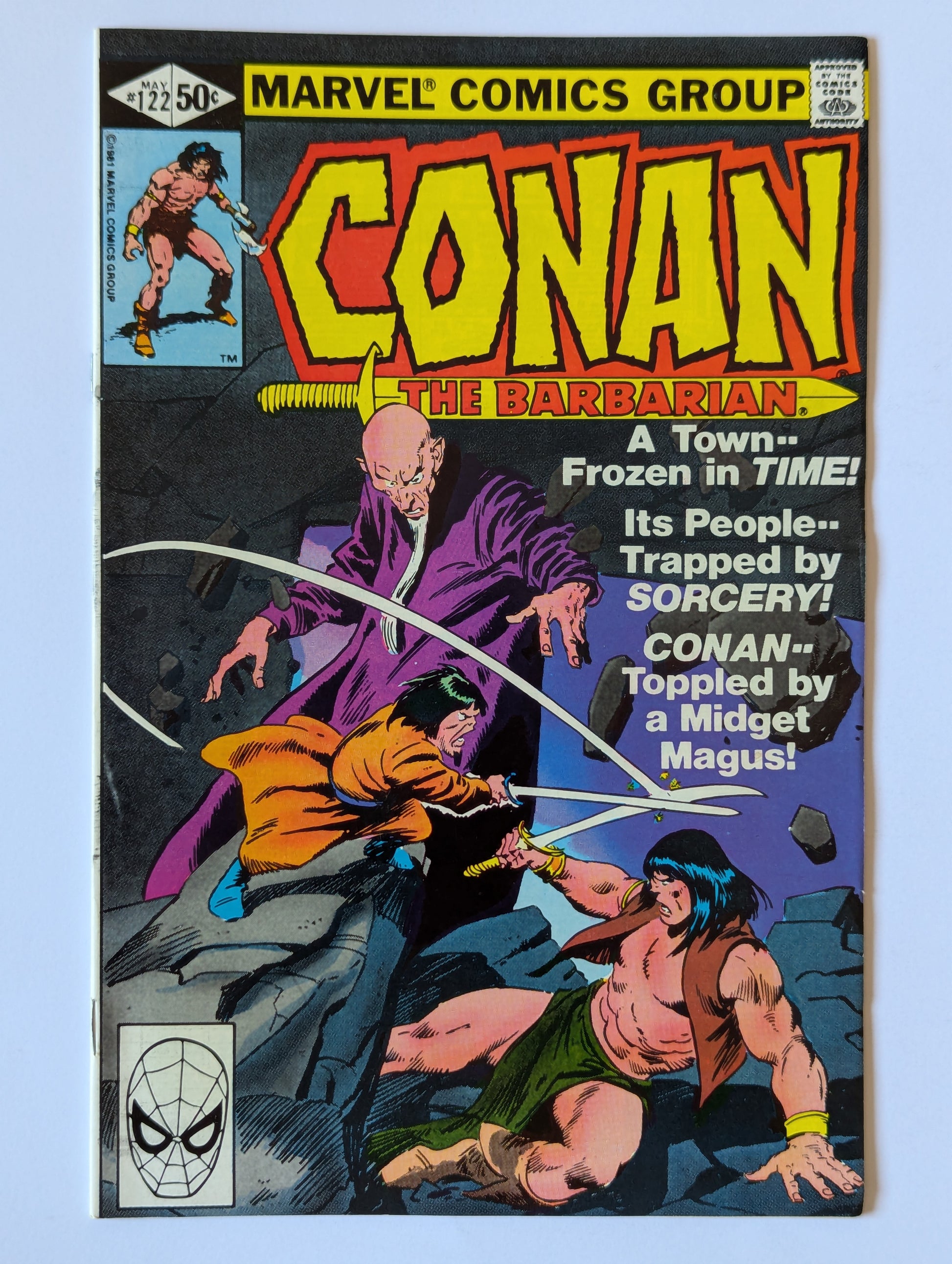 Conan the Barbarian #122 Marvel Comic Book
