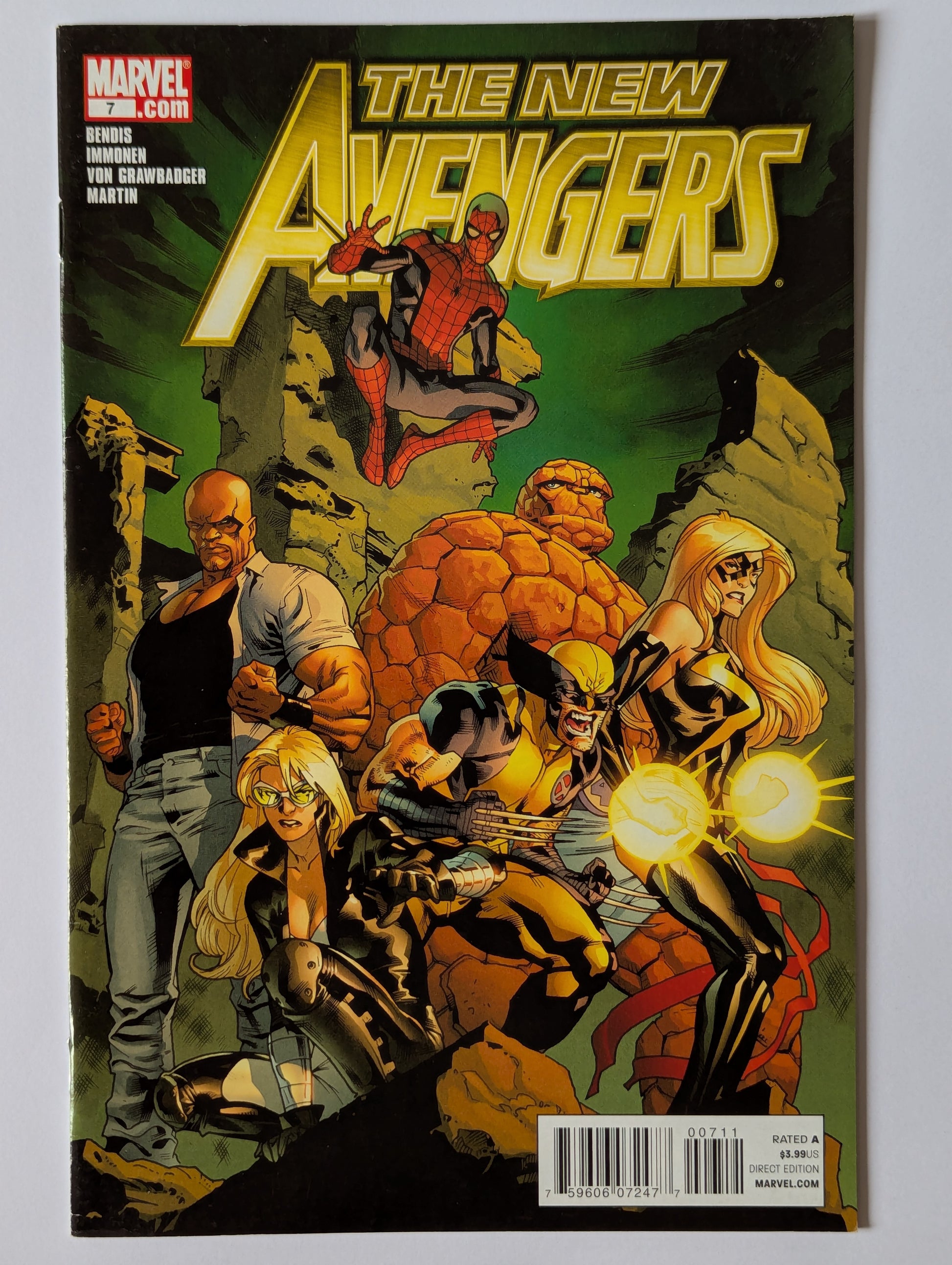 New Avengers #7 Marvel Comic Book
