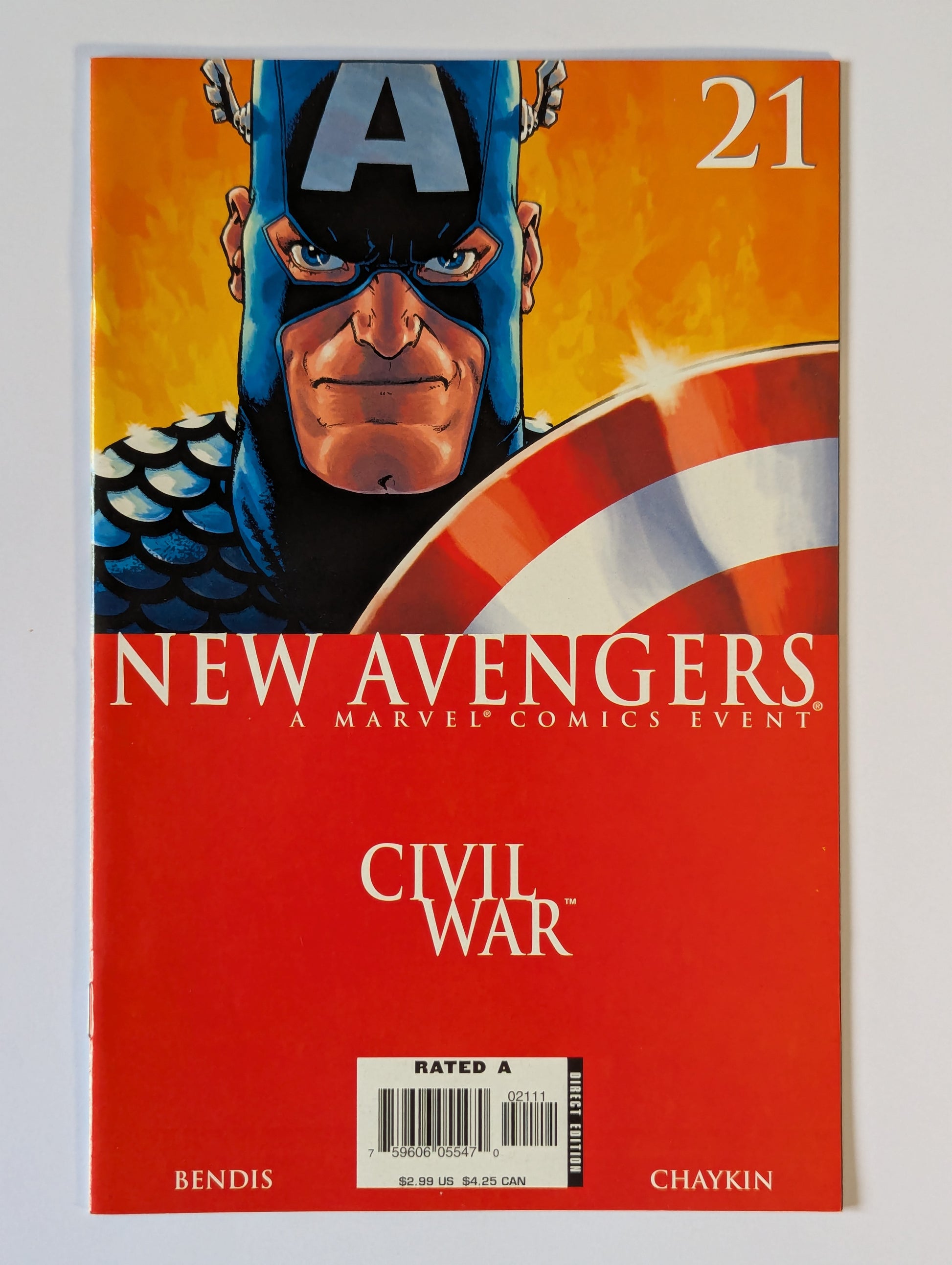 New Avengers #21 Marvel Comic Book