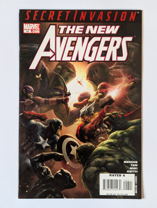 New Avengers #43 Marvel Comic Book