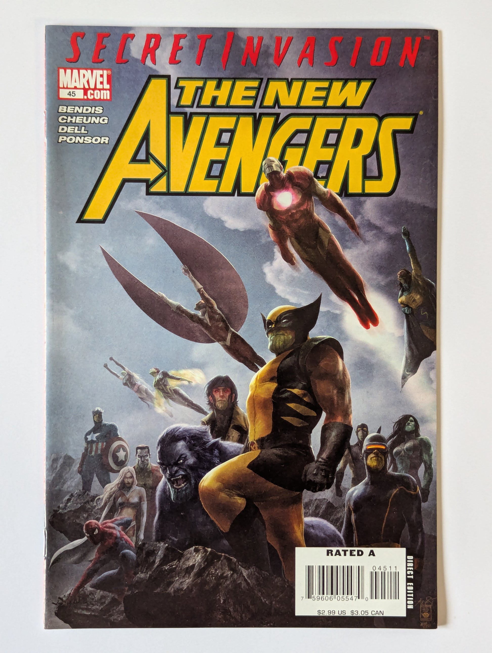New Avengers #45 Marvel Comic Book