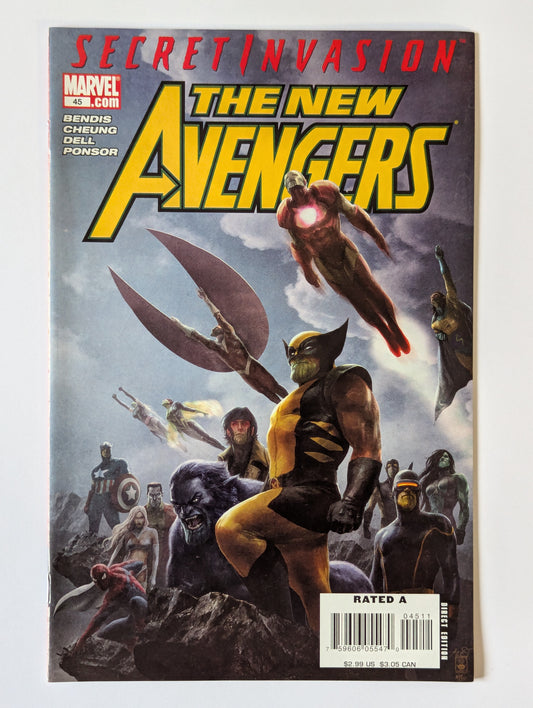 New Avengers #45 Marvel Comic Book