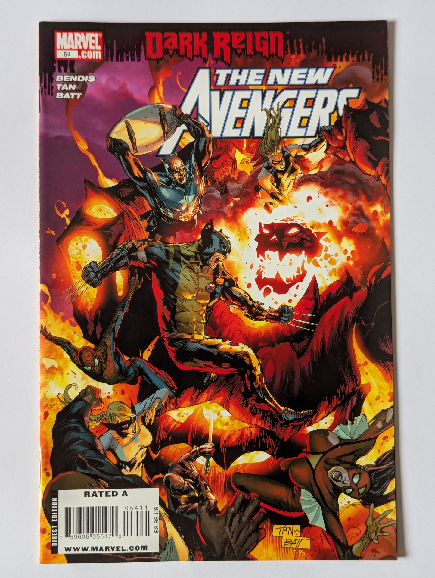 New Avengers #54 Marvel Comic Book