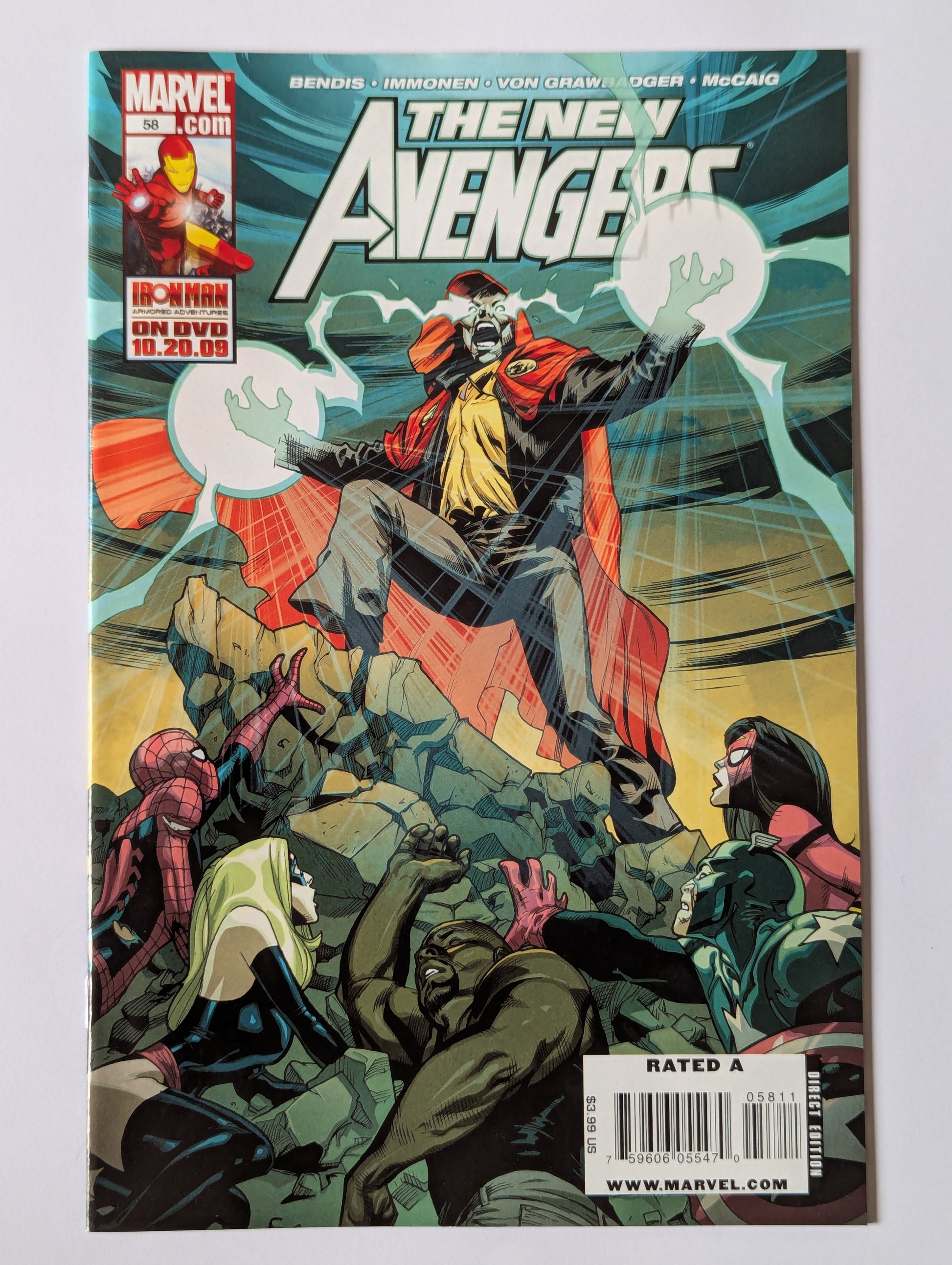 New Avengers #58 Marvel Comic Book