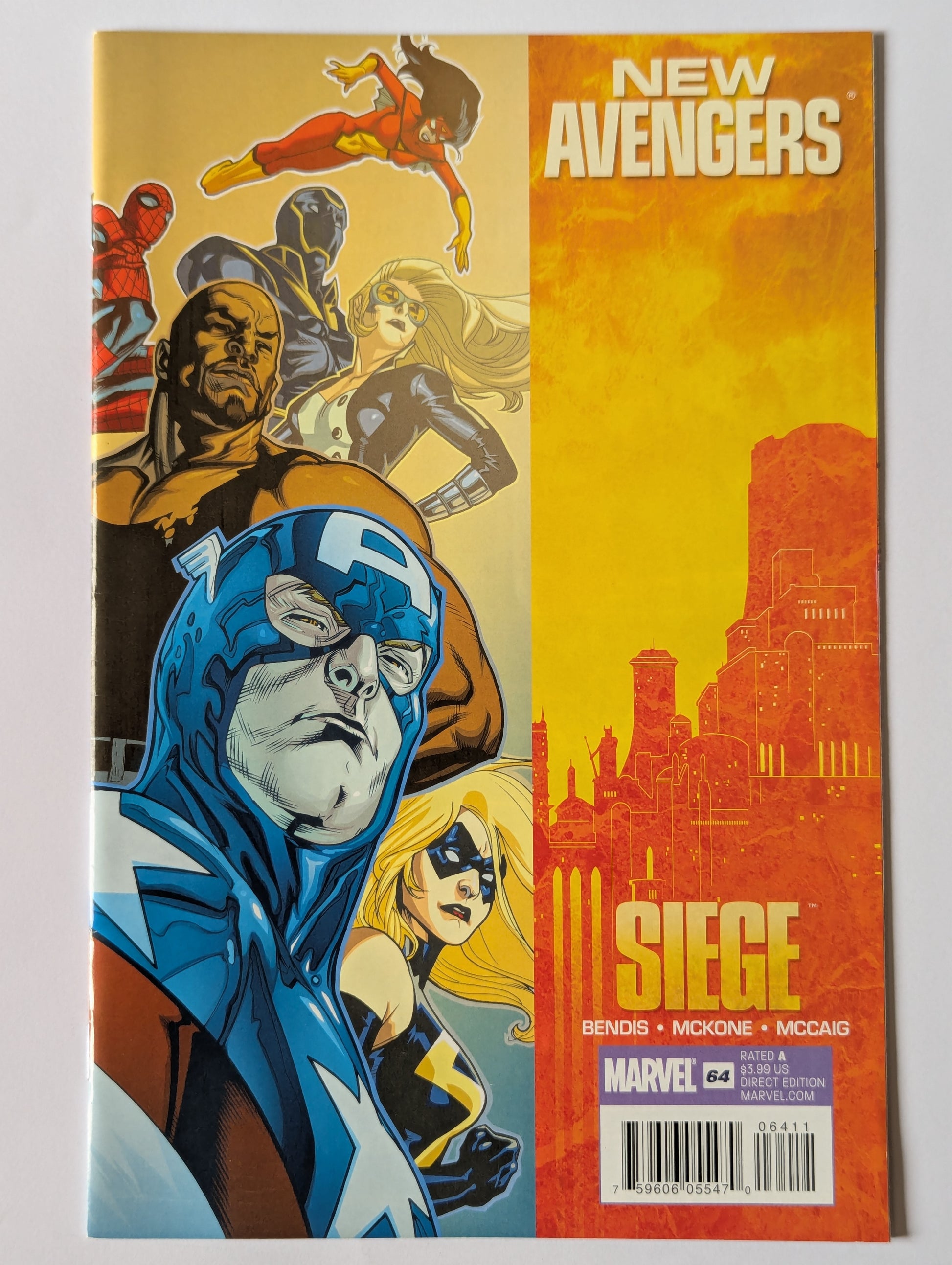 New Avengers #64 Marvel Comic Book
