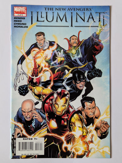 New Avengers Illuminati #3 Marvel Comic Book